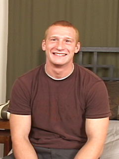 Red-haired Graham jerks off