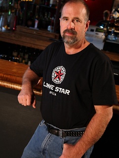 Hot bear, Clint Taylor is quite the man behind the bar