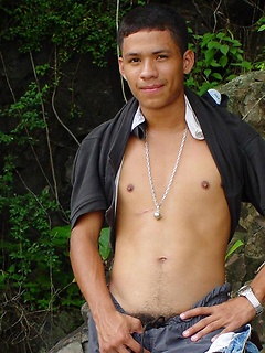 Handsome and horny latin guy demonstrates body