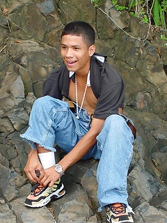 Handsome and horny latin guy demonstrates body