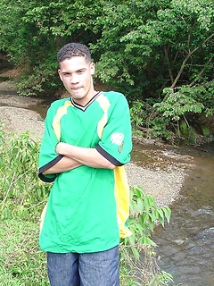 Slim twink creams his smooth belly