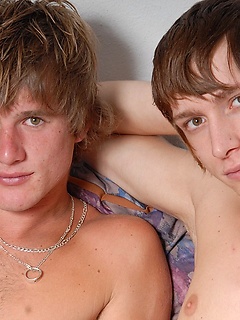 Emo gay boy sucks cock, gets it into own ass and gets creampie