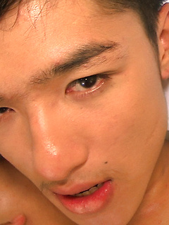 Cute Asian boy Omn Namhot get played up and and his smooth body oiled