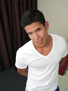 Cuban hottie guy Jacob first adult session