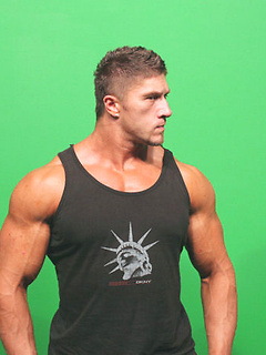 26 year old New York bodybuilder Nick Zack