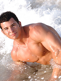 Ripped abs and flawless v-taper shape