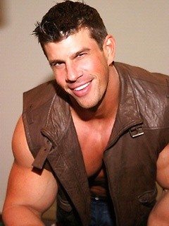 Hot and naked pool player Zeb Atlas
