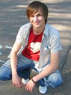 Mike - pretty teen boy outdoor