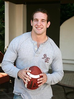 Muscle hunk James naked