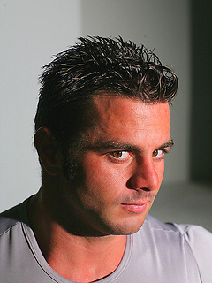 Muscled bodybulider Frank De Feo