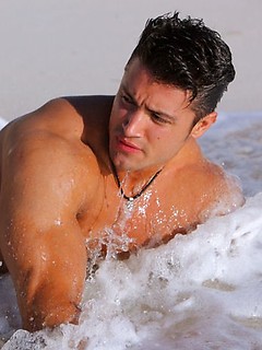 Muscle star Jonny Delgado