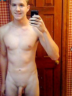 Shameless gay amateurs shoot their own dicks