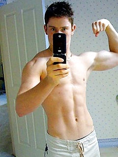 Shameless gay amateurs shoot their own dicks