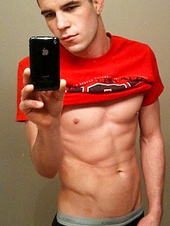 Invitingly shaking the hard gay dicks