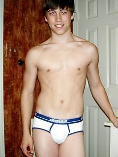 Gay twinks touching dicks to get excited