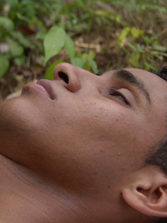 Tribal twink boy Leo has just the cutest amount of body hair