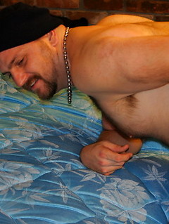 Mark waiting for his turn to be drilled and filled by Dakotah Porter