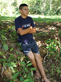 Cheeky Pablito takes own cock for the cameras