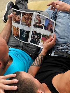 Drake moans as he gets that hot hole rimmed by Sean