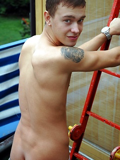 Laid back boy Hercule takes it slow and easy