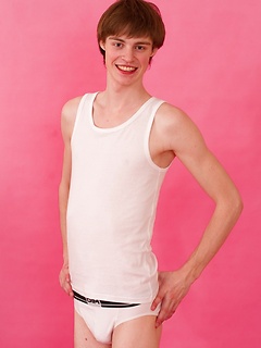 Joel Martin, straight basketball player exposes body