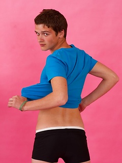 Danny Roulier is exposing his nice body before camera