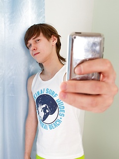 Johny is rubbing his dick in his 2nd set