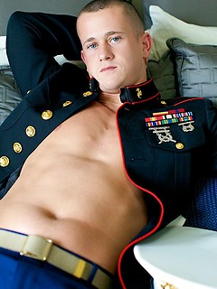A Marine That's Hung Like A Horse