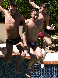 What better way to spend a hot summer afternoon then at a twink pool party
