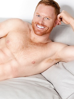 Sexy redhead model Seth Fornea
