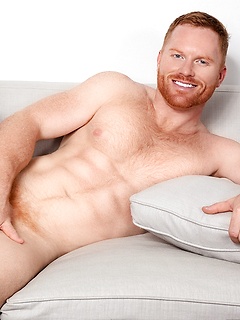 Sexy redhead model Seth Fornea