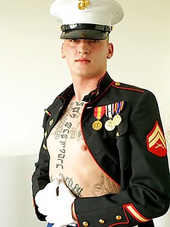 Marine Quinn in Uniform