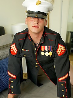 Marine Quinn in Uniform