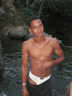 Young uncut latin cock