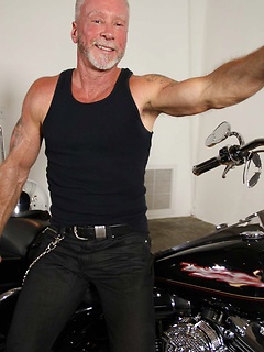 Dean Burke loves riding his hog but he wants to be riding a hot bear