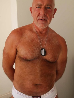 This sexy silver Daddy loves to fuck