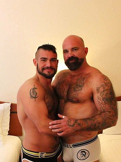 Aarin Asker and Victor West